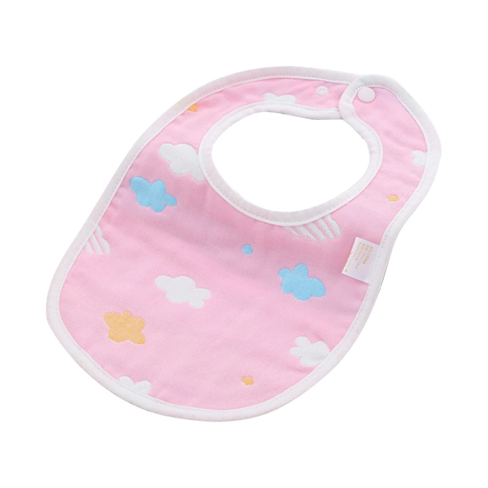 嬰兒純棉6層紗布圍兜 嬰兒口水巾 口水圍兜 23*32cm【HY2006】JoyBaby